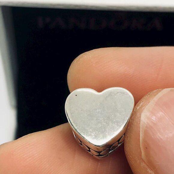 ✨🔥Pandora Ukraine Map Heart Charm Bead S925 Silver with box - Picture 3 of 3